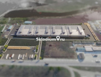 Вид здания. Сухой склад (+18) Склад Респ Адыгея, Теучежский р-н, хутор Казазов, ул Красная , 34 200 м2 фото 1